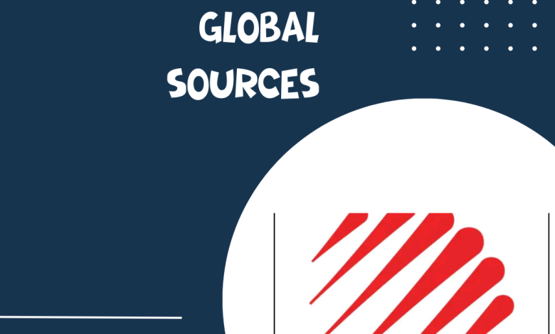 شرح تطبيق global sources