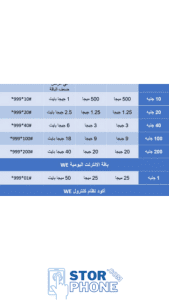 كود هدايا we 2025