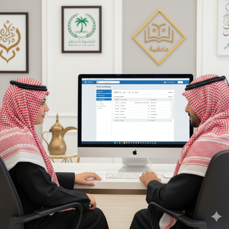 استخراج شهادة قديمة من نظام نور بخطوات سهلة