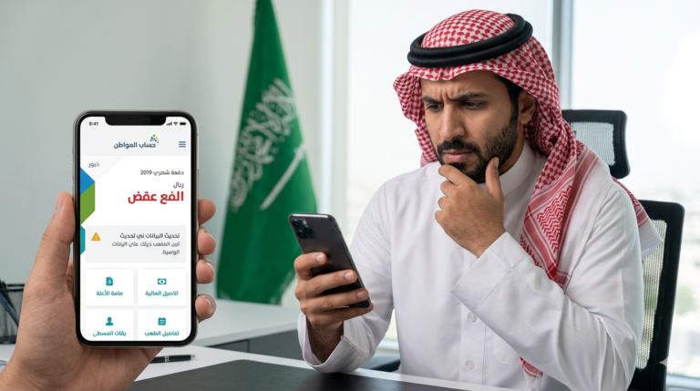 سبب نقص حساب المواطن | أهم الأسباب والحلول 2026