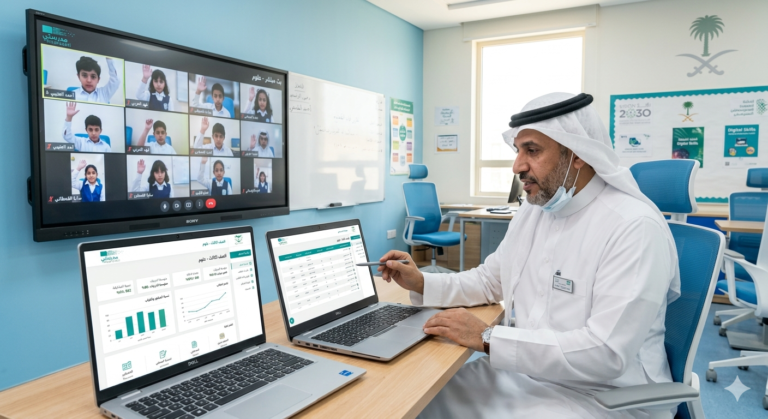 تقييم المعلم في منصة مدرستي: الشرح الكامل 2026