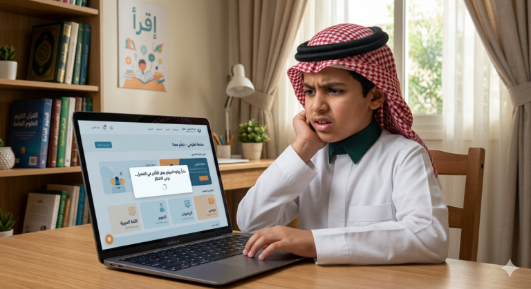 حل مشكلة تعليق منصة مدرستي بسرعة (دليل 2026)